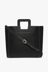 SHIRLEY LEATHER BAG BLACK - STAUD near me