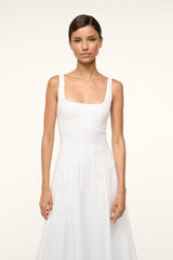 WELLS DRESS WHITE - STAUD online