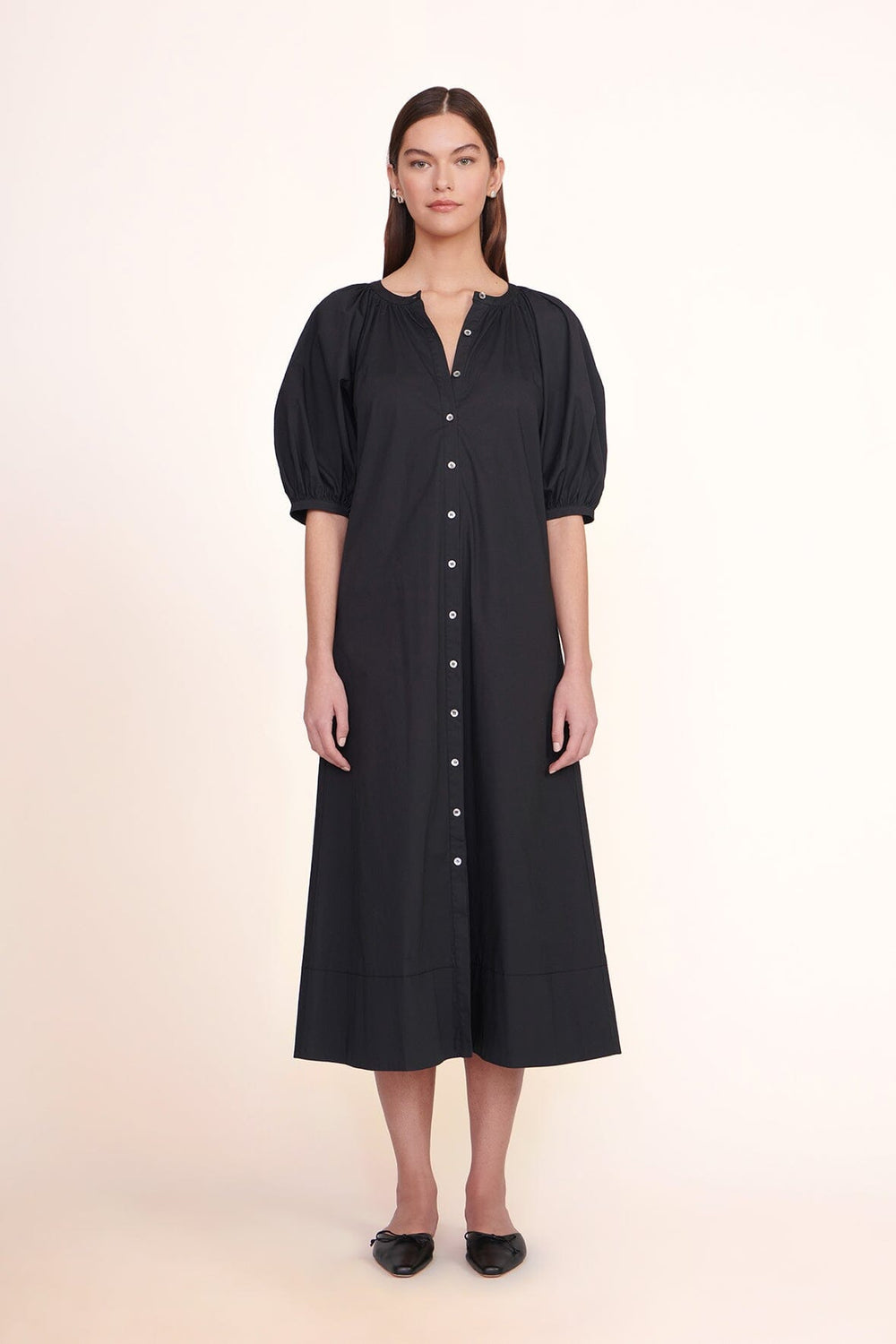 VINCENT DRESS BLACK - STAUD near me