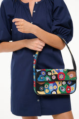 TOMMY BEADED BAG BLACK MILLEFIORI - STAUD sale