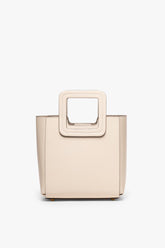 MINI SHIRLEY LEATHER BAG CREAM - STAUD near me