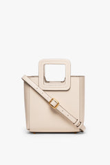 MINI SHIRLEY LEATHER BAG CREAM - STAUD near me