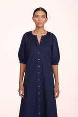 VINCENT DRESS NAVY - STAUD online