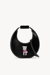 CUSTOM MINI MOON BAG BLACK - STAUD online