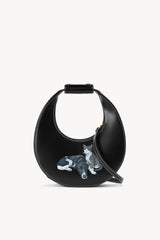 CUSTOM MINI MOON BAG BLACK - STAUD online