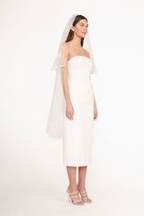 CUSTOM EMBROIDERED INITIALS VEIL - STAUD outlet