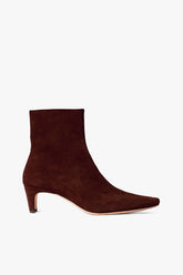 WALLY ANKLE BOOT MAHOGANY SUEDE - STAUD outlet