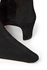 WALLY ANKLE BOOT BLACK SUEDE - STAUD US