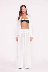 MARZA PANT WHITE - STAUD online