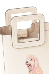CUSTOM MINI SHIRLEY LEATHER BAG CREAM - STAUD near me