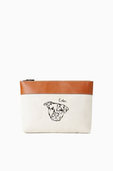 C.BONZ CUSTOM DUCKIE ZIP POUCH CREAM TAN - STAUD sale