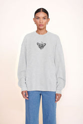 CUSTOM x C.BONZ OVERSIZED SWEATSHIRT GREY - STAUD outlet