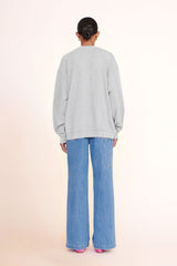 CUSTOM x C.BONZ OVERSIZED SWEATSHIRT GREY - STAUD outlet