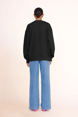 CUSTOM x C.BONZ OVERSIZED SWEATSHIRT GREY - STAUD for sale