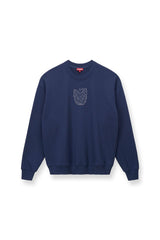 CUSTOM x C.BONZ OVERSIZED SWEATSHIRT NAVY - STAUD US
