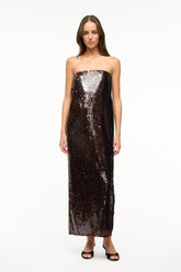 CASEY DRESS BRONZE - STAUD US