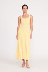 ELLISON DRESS LEMON DROP - STAUD for sale