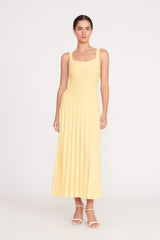 ELLISON DRESS LEMON DROP - STAUD for sale