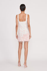 LE SABLE DRESS IVORY CHERRY BLOSSOM TOILE - STAUD outlet