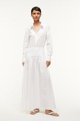 ROCCO DRESS WHITE - STAUD US