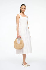 MOON RAFFIA BAG NATURAL TAN - STAUD online