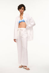 COLTON SHIRT WHITE - STAUD sale