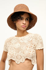 RITA BUCKET HAT TAN - STAUD US