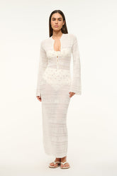ROSSLARE DRESS IVORY - STAUD outlet