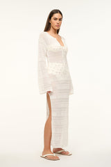 ROSSLARE DRESS IVORY - STAUD outlet