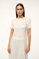LE HAVRE DRESS BUTTERCREAM - STAUD for sale