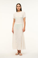 LE HAVRE DRESS BUTTERCREAM - STAUD for sale