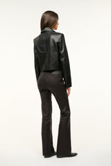 LEATHER MARINO JACKET BLACK - STAUD outlet