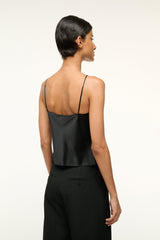 DURAND SILK CAMI BLACK - STAUD near me