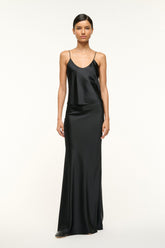ODIN SILK SKIRT BLACK - STAUD near me