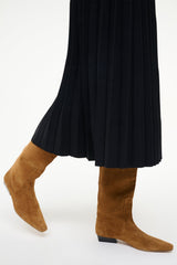WALLY FLAT BOOT TAN SUEDE - STAUD near me