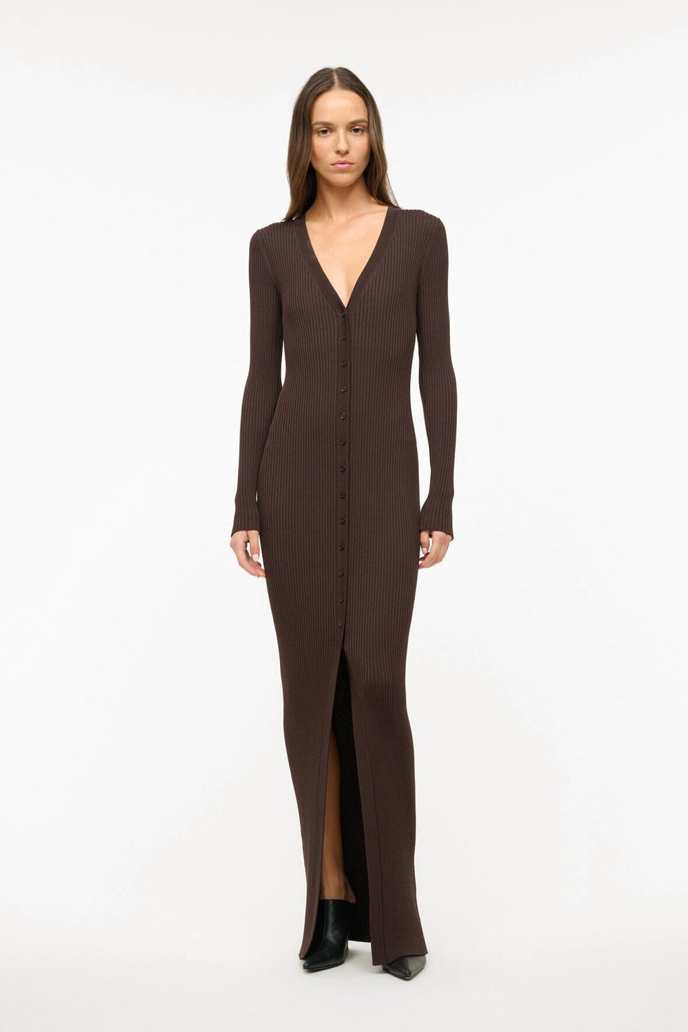 MAXI SHOKO SWEATER EARTH - STAUD US