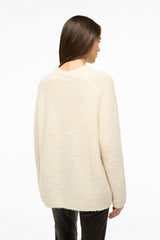 SIREN SWEATER IVORY - STAUD for sale