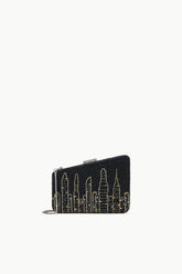 CARMELLA BEADED CLUTCH NYC SKYLINE - STAUD online
