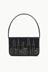 TOMMY BEADED BAG NYC SKYLINE - STAUD outlet