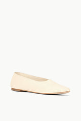 ALBA BALLET FLAT CREAM - STAUD outlet