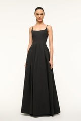 JOY MAXI DRESS BLACK - STAUD outlet