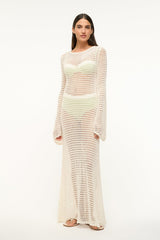 LORENA DRESS IVORY - STAUD online