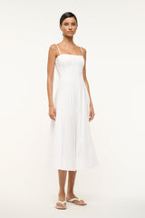 WYLIE DRESS WHITE - STAUD for sale