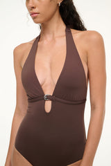 LA JOLLA ONE PIECE DARK CHOCOLATE - STAUD for sale
