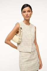 OWEN BAG CREAM - STAUD for sale