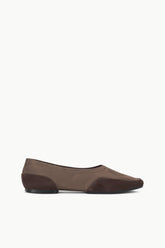 ALBA SPORT BALLET FLAT ESPRESSO - STAUD sale