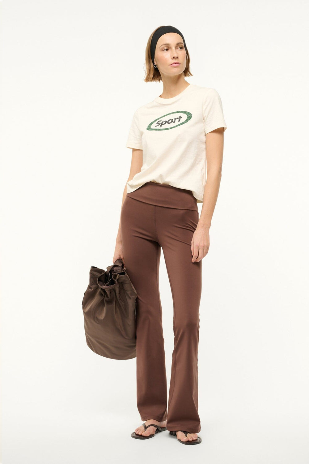 STRIDE PANT DARK OAK - STAUD online