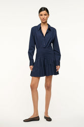 ROCCO MINI DRESS NAVY - STAUD sale