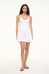 DENA MINI DRESS WHITE - STAUD near me