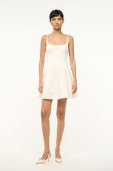 JOY MINI DRESS IVORY - STAUD for sale